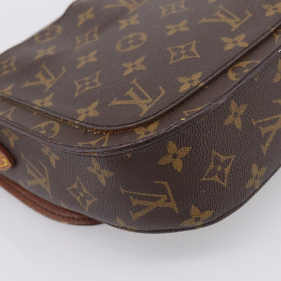 LOUIS VUITTON Monogram Saint Cloud GM Shoulder Bag M51242 LV Auth 206914