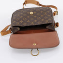 LOUIS VUITTON Monogram Saint Cloud GM Shoulder Bag M51242 LV Auth 206914-18