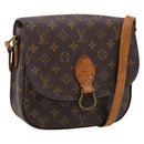 LOUIS VUITTON Monogram Saint Cloud GM Shoulder Bag M51242 LV Auth 206914-1
