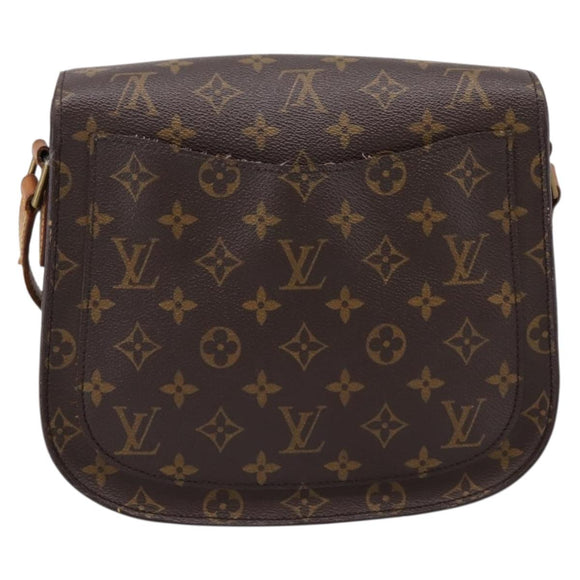 LOUIS VUITTON Monogram Saint Cloud GM Shoulder Bag M51242 LV Auth 206914