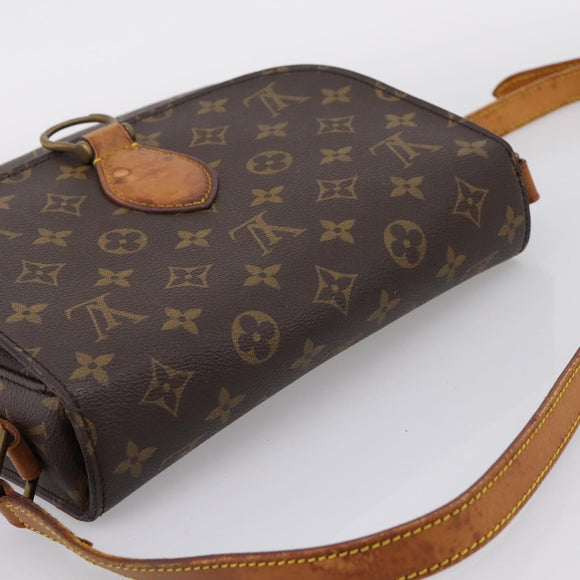 LOUIS VUITTON Monogram Saint Cloud GM Shoulder Bag M51242 LV Auth 206914