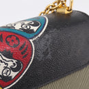 LOUIS VUITTON Monogram Kabuki Twist MM Shoulder Bag M67270 LV Auth 206916M-9