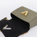 LOUIS VUITTON Monogram Kabuki Twist MM Shoulder Bag M67270 LV Auth 206916M-20