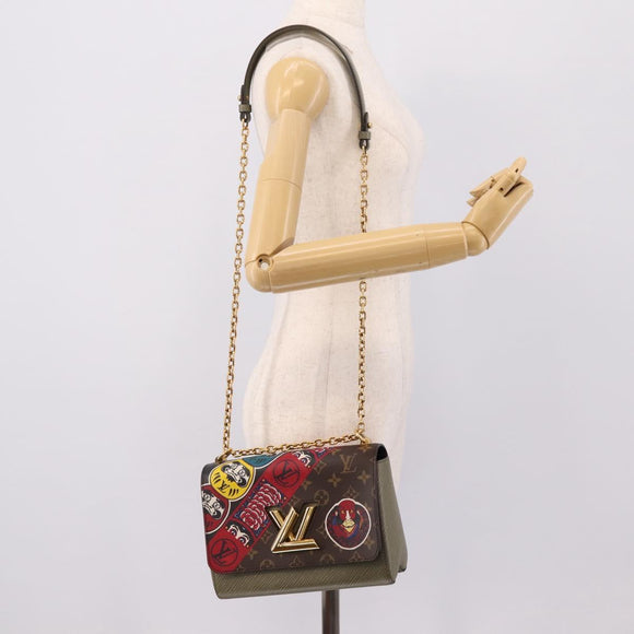 LOUIS VUITTON Monogram Kabuki Twist MM Shoulder Bag M67270 LV Auth 206916M