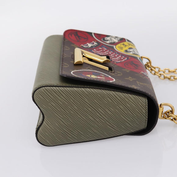 LOUIS VUITTON Monogram Kabuki Twist MM Shoulder Bag M67270 LV Auth 206916M