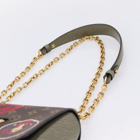 LOUIS VUITTON Monogram Kabuki Twist MM Shoulder Bag M67270 LV Auth 206916M