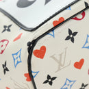 LOUIS VUITTON Monogram game Neverfull MM Bag Multicolor M57462 LV Auth 206917SAM-15