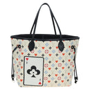 LOUIS VUITTON Monogram game Neverfull MM Bag Multicolor M57462 LV Auth 206917SAM-13