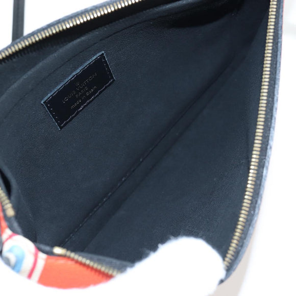LOUIS VUITTON Monogram game Neverfull MM Bag Multicolor M57462 LV Auth 206917SAM