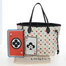 LOUIS VUITTON Monogram game Neverfull MM Bag Multicolor M57462 LV Auth 206917SAM-12
