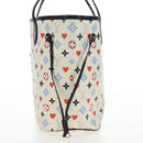 LOUIS VUITTON Monogram game Neverfull MM Bag Multicolor M57462 LV Auth 206917SAM-3
