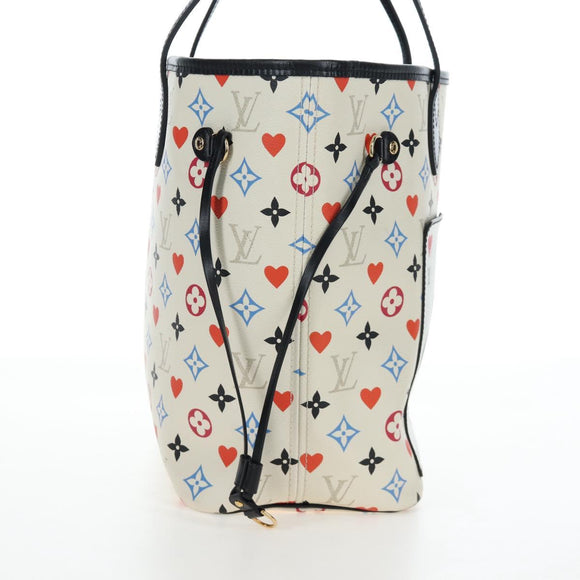 LOUIS VUITTON Monogram game Neverfull MM Bag Multicolor M57462 LV Auth 206917SAM