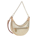LOUIS VUITTON Monogram Laminated Jacquard Loop Bag Gold M22928 LV Auth 206919SM-1