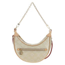 LOUIS VUITTON Monogram Laminated Jacquard Loop Bag Gold M22928 LV Auth 206919SM-13