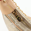LOUIS VUITTON Monogram Laminated Jacquard Loop Bag Gold M22928 LV Auth 206919SM-23