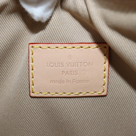 LOUIS VUITTON Monogram Laminated Jacquard Loop Bag Gold M22928 LV Auth 206919SM