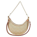 LOUIS VUITTON Monogram Laminated Jacquard Loop Bag Gold M22928 LV Auth 206919SM-2
