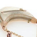 LOUIS VUITTON Monogram Laminated Jacquard Loop Bag Gold M22928 LV Auth 206919SM-6
