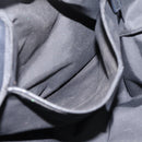 GUCCI GG Canvas Tote Bag Gray Silver 31243 Auth 206920-22