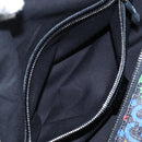 GUCCI GG Psychedelic Boston Bag PVC 2way Multicolor Silver 587866 Auth 206921SAM-29