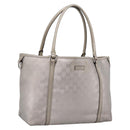 GUCCI GG Implementation Tote Bag PVC Champagne Gold 197953 Auth 206922-1