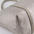 GUCCI GG Implementation Tote Bag PVC Champagne Gold 197953 Auth 206922-15
