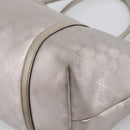 GUCCI GG Implementation Tote Bag PVC Champagne Gold 197953 Auth 206922-16
