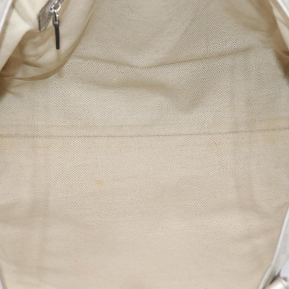 GUCCI GG Implementation Tote Bag PVC Champagne Gold 197953 Auth 206922