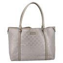 GUCCI GG Implementation Tote Bag PVC Champagne Gold 197953 Auth 206922-13