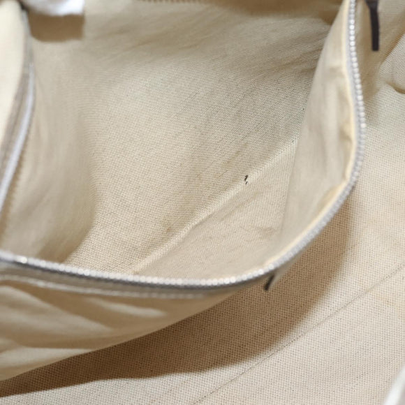 GUCCI GG Implementation Tote Bag PVC Champagne Gold 197953 Auth 206922