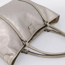 GUCCI GG Implementation Tote Bag PVC Champagne Gold 197953 Auth 206922-6