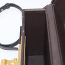 Bottega Veneta Shoulder Bag Leather Brown Gold Tone Auth 206925V-22