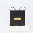Bottega Veneta Shoulder Bag Leather Brown Gold Tone Auth 206925V-12
