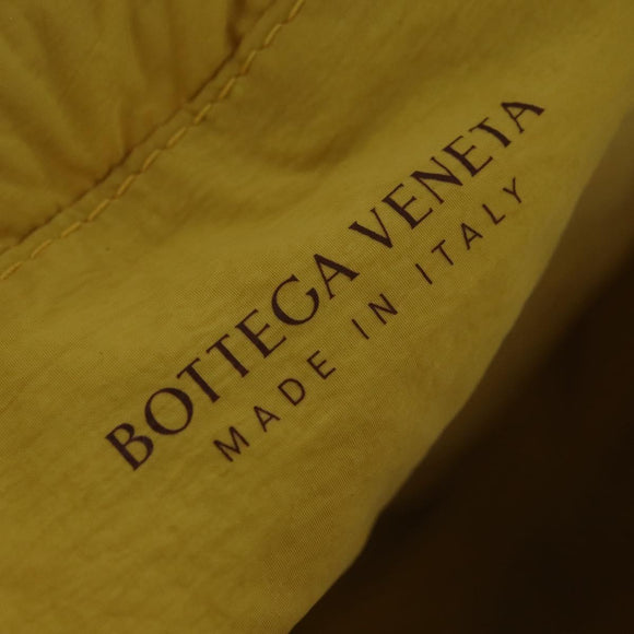 Bottega Veneta The Shell Hand Bag Leather 2way Yellow Auth 206926V