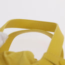 Bottega Veneta The Shell Hand Bag Leather 2way Yellow Auth 206926V-8