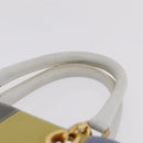 Salvatore Ferragamo Hand Bag Leather Multicolor Gold Auth 206927A-15