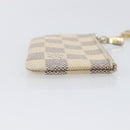 LOUIS VUITTON Damier Azur Pochette Cles Coin Purse N62659 LV Auth 206933-3