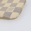 LOUIS VUITTON Damier Azur Pochette Cles Coin Purse N62659 LV Auth 206933-7