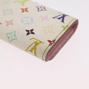 LOUIS VUITTON Monogram Multicolor Multicles 4 Key Case White M93731 Auth 206934-17