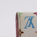LOUIS VUITTON Monogram Multicolor Multicles 4 Key Case White M93731 Auth 206934-7
