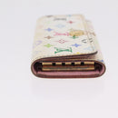 LOUIS VUITTON Monogram Multicolor Multicles 4 Key Case White M93731 Auth 206934-4