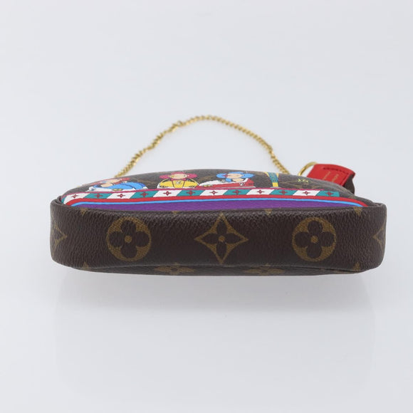 LOUIS VUITTON Vivienne Mini Pochette Accessoires Pouch M69976 LV Auth 206936SAM