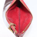 LOUIS VUITTON Epi Pochette Cles Coin Purse Red M63807 LV Auth 206937-12