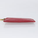 LOUIS VUITTON Epi Pochette Cles Coin Purse Red M63807 LV Auth 206937-6