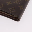 LOUIS VUITTON Monogram Compact Zip Wallet M61667 LV Auth 206938-16