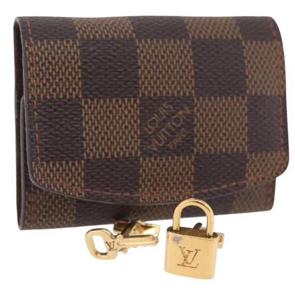 LOUIS VUITTON Boutons de Manchette Cadena Eclair Cuffs Ag925 M64601 Auth 206939