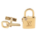 LOUIS VUITTON Boutons de Manchette Cadena Eclair Cuffs Ag925 M64601 Auth 206939-12