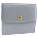 LOUIS VUITTON Monogram Vernis Portefeuille Elise Wallet Lavande LV Auth 206940A-1