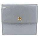 LOUIS VUITTON Monogram Vernis Portefeuille Elise Wallet Lavande LV Auth 206940A-13