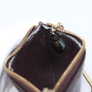 LOUIS VUITTON Monogram Vernis Pochette Cles Purse Amarante M93518 LV Auth 206941-20